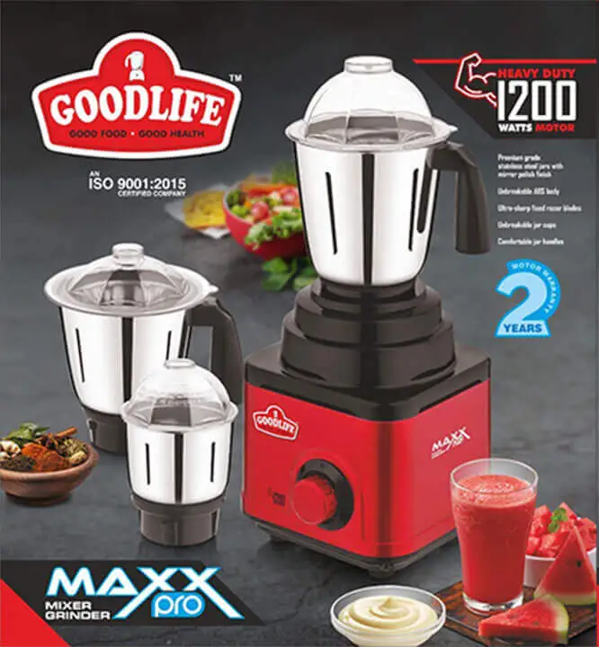 Goodlife Maxx pro Mixer Grinder